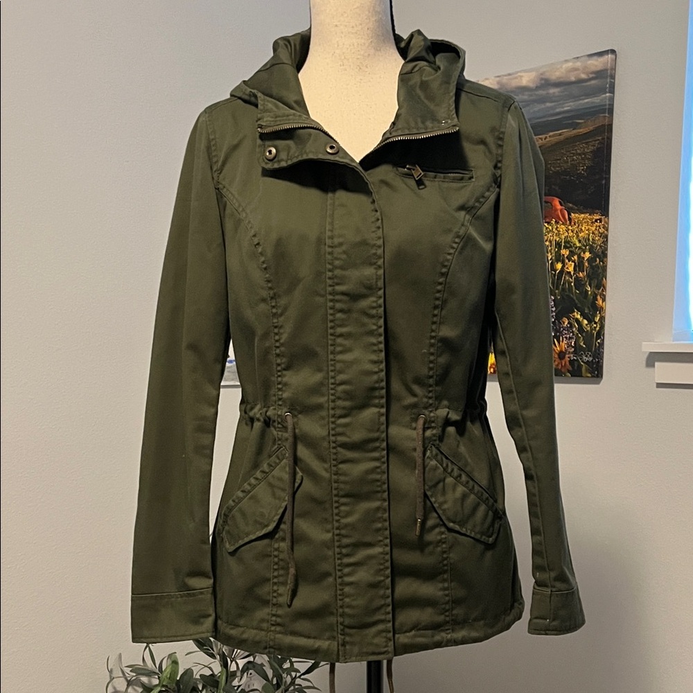 Only Hooded Utility Jacket